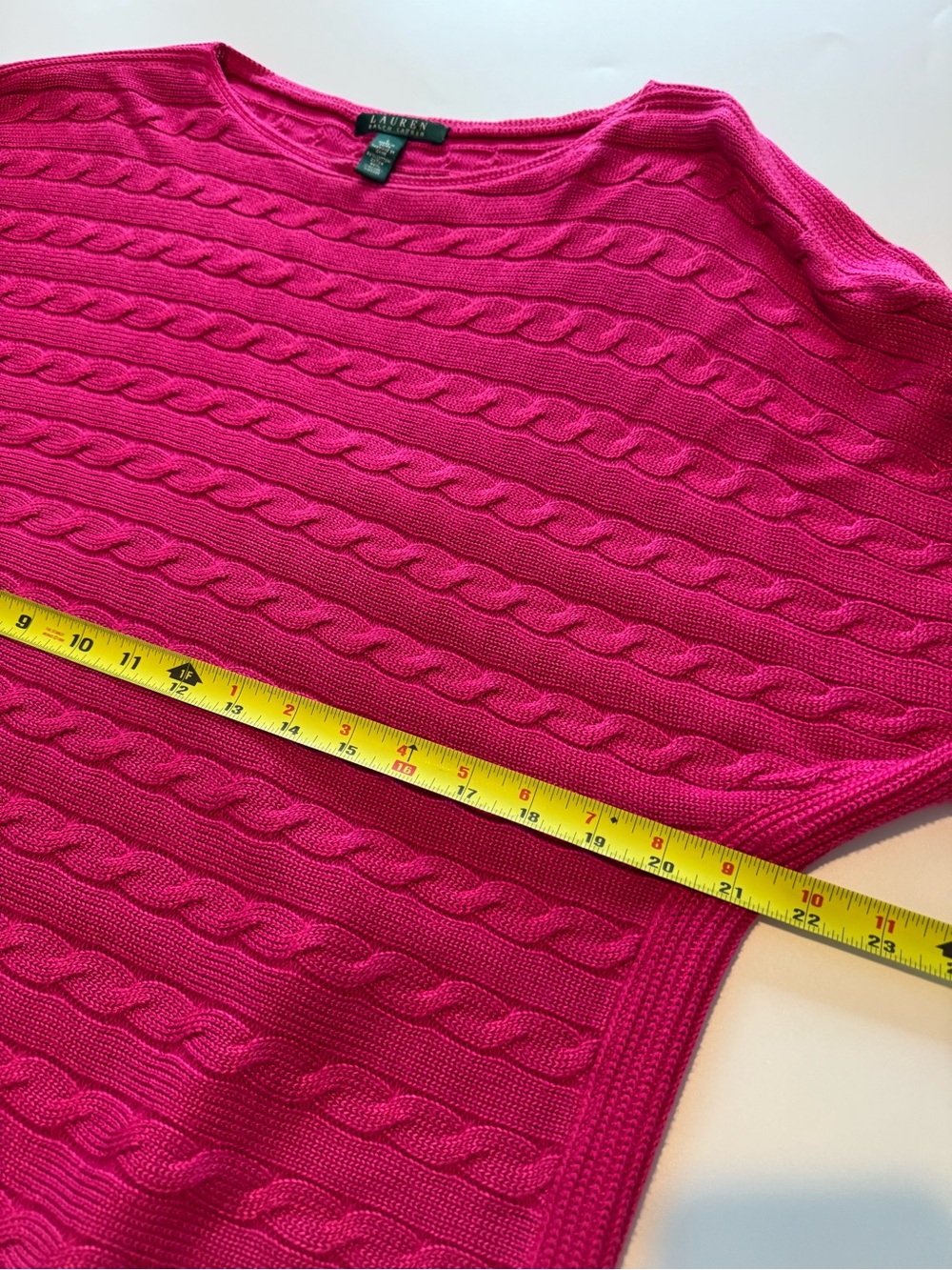 Lauren Ralph Lauren sweater color pink size l - Picture 2 of 6